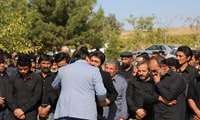 دیدار و دلجویی مسئولان دانشگاه علوم پزشکی از خانواده اهدا کننده عضو